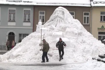 V Jilemnici mají sněhového Krakonoše