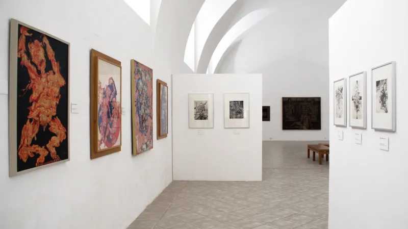 Z výstavy Zbyšek Sion: Výběr obrazů a kreseb z 60. a 70. let