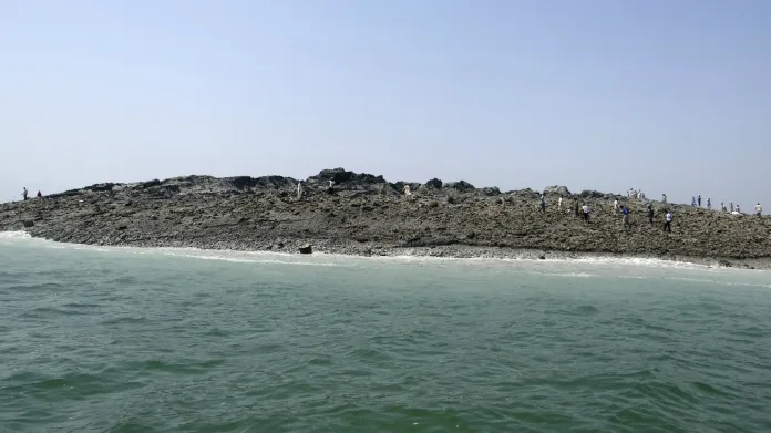 U pobřeží Pákistánu vznikl při zemětřesení ostrůvek
