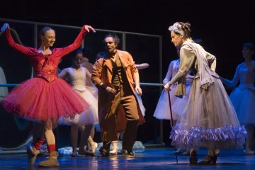 Choreograf si nasvítil premiéru