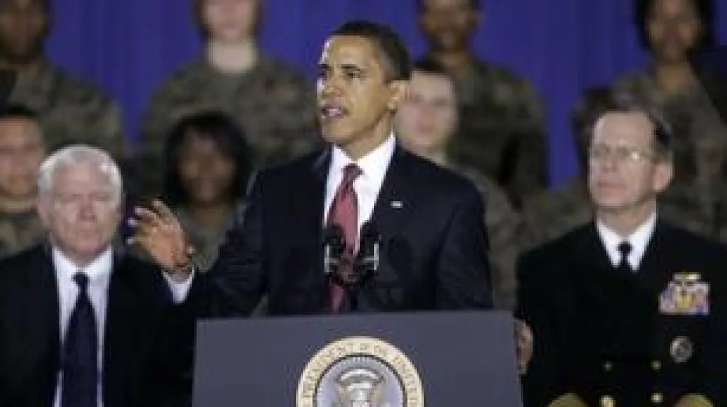 Barack Obama na Camp Lejeune