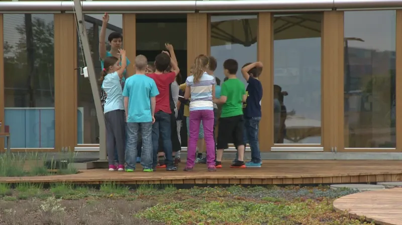 Střešní zahrada v Ostopovicích