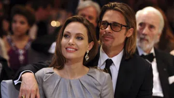 Angelina Jolieová a Brad Pitt