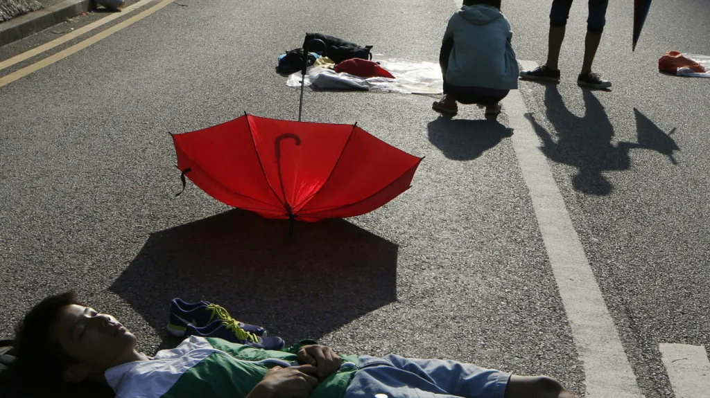 Protesty v Hongkongu utichají
