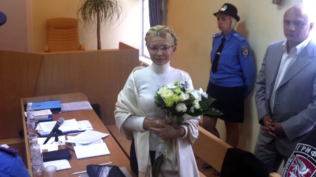 Julia Tymošenková před soudem