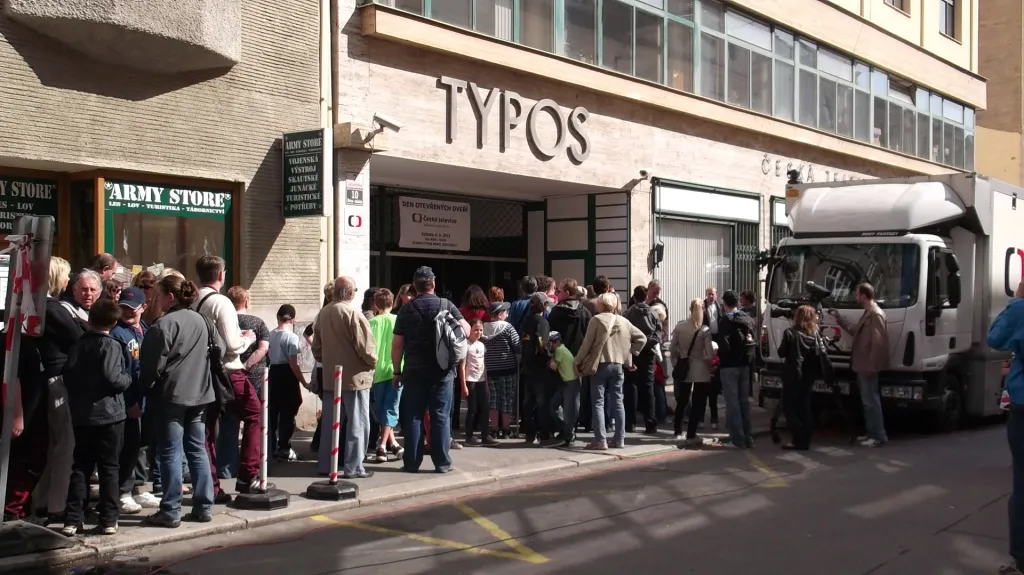 Den otevřených dveří v brněnském studiu ČT