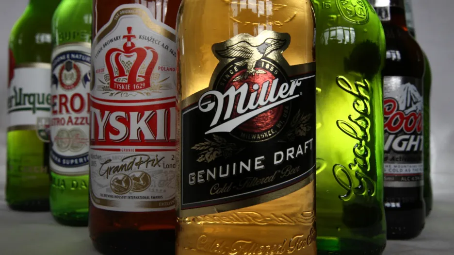 Pivní značky spadající pod SABMiller