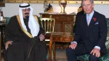 Král Abdalláh a princ Charles