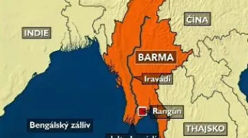 Mapa Barmy