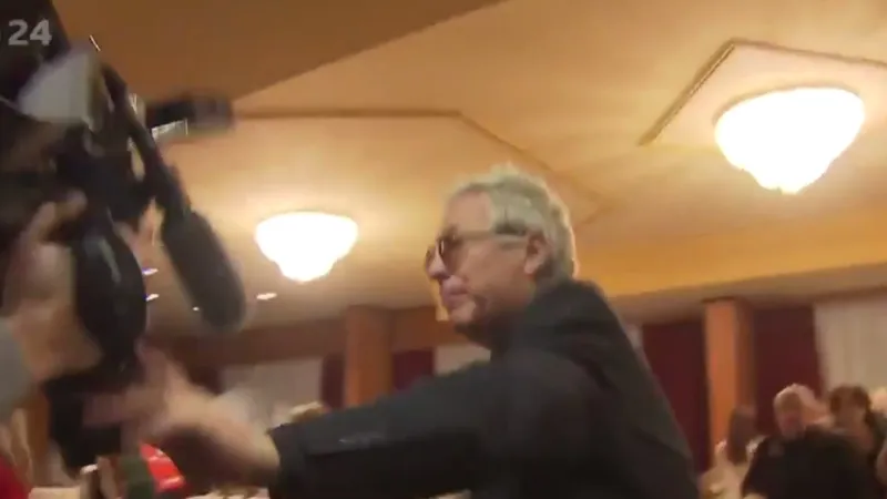 Incident ve volebním štábu Miloše Zemana