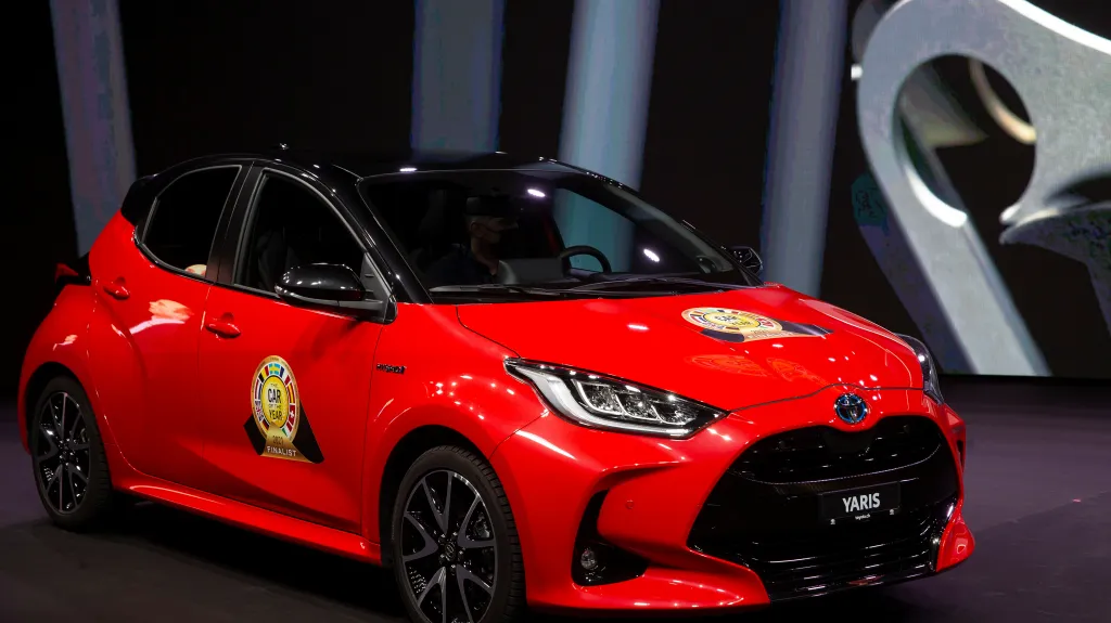 Vítězný vůz Toyota Yaris