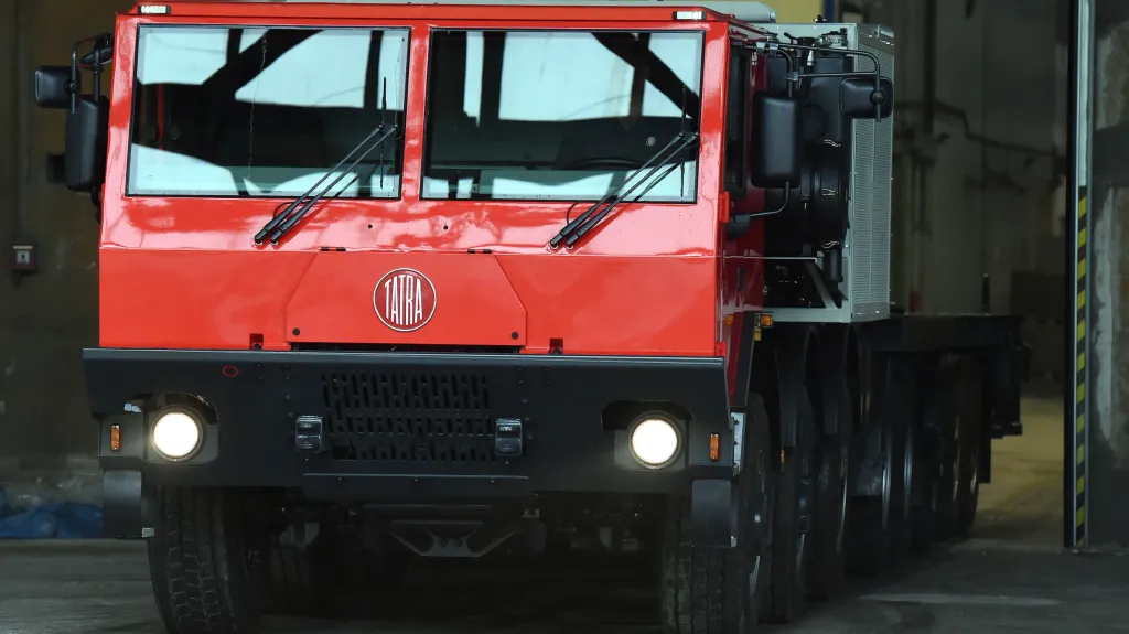 Největší nákladní vozidlo tatra