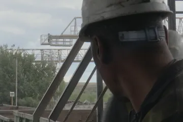 V době války myslí ukrajinští horníci spíš na bezpečí svých blízkých než na to vlastní