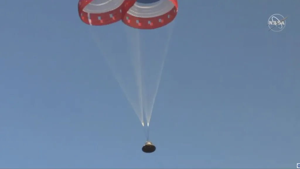 Test únikového systému lodi Starliner