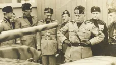 Italský diktátor Benito Mussolini
