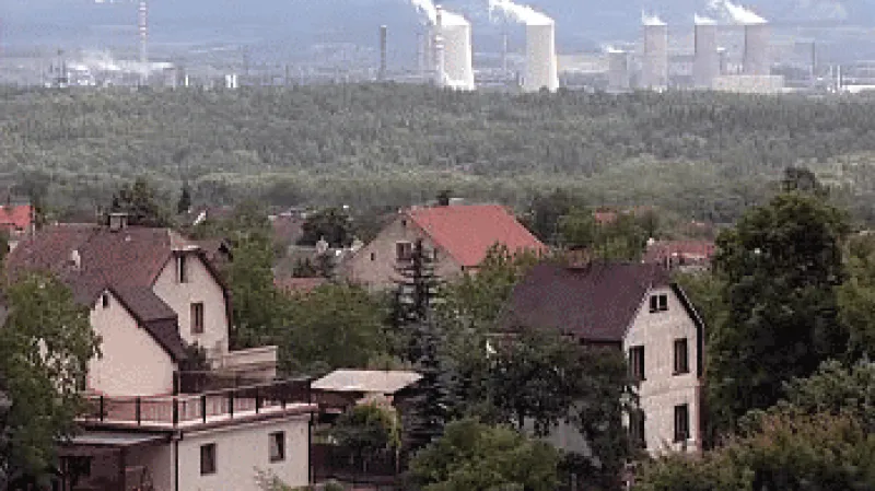 Severočeská obec Horní Jiřetín