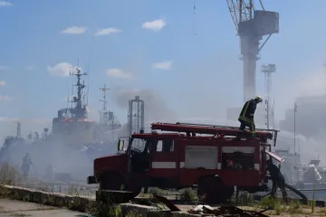Rusko tvrdí, že raketový úder na Oděsu mířil na vojenské cíle. Bez naschválů by vývoz obilí z Ukrajiny mohl trvat 9 měsíců