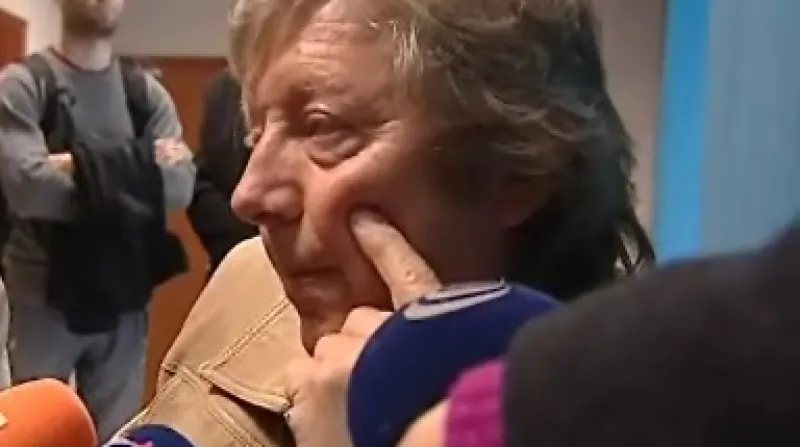 Otec sražené holčičky Václav Dvořák