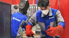 Pracovník z Indonésie v závodě Škoda Group