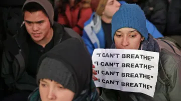 Newyorské protesty za Erica Garnera