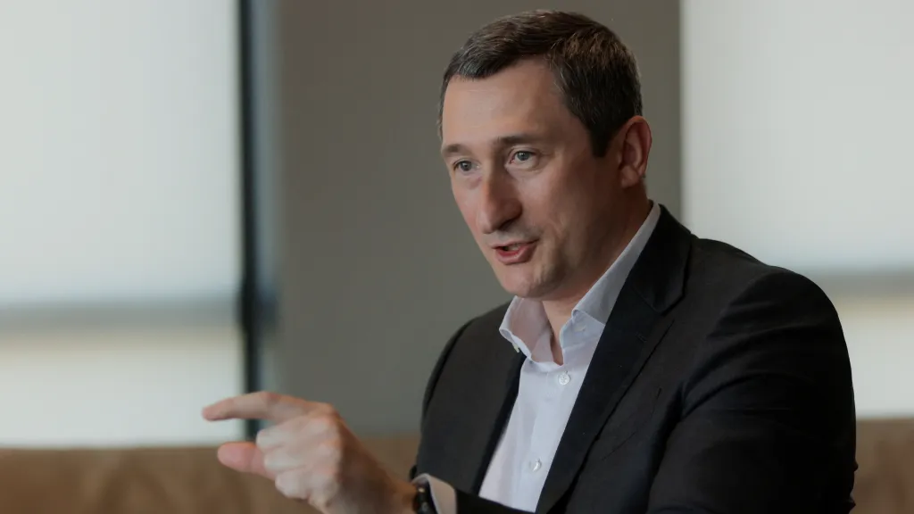 Oleksij Černyšov na snímku z roku 2023