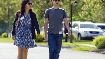 Mark Zuckerberg s manželkou