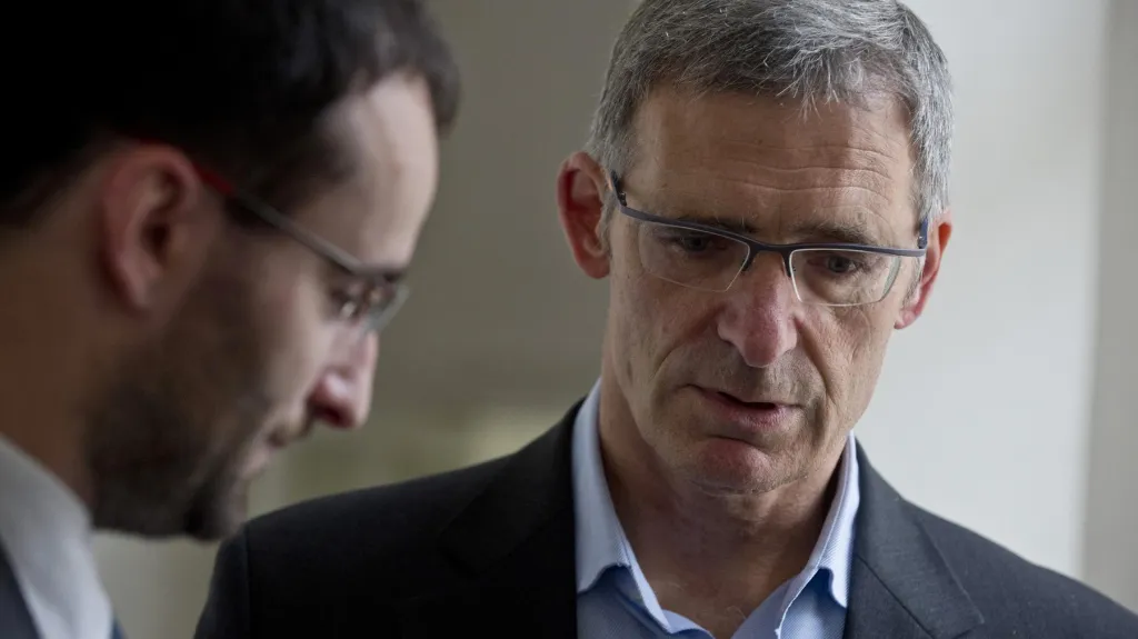 Karel Randák u soudu