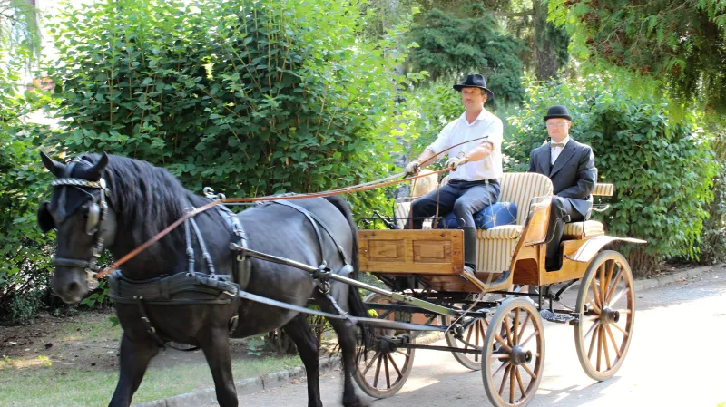 Rekonstrukce odchodu vojáků do války - Mnichovo Hradiště