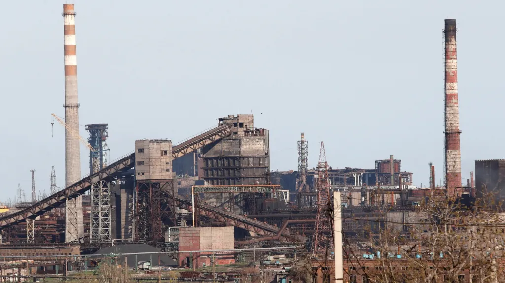 Ocelárny Azovstal v Mariupolu