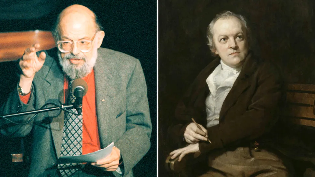 Allen Ginsberg a William Blake
