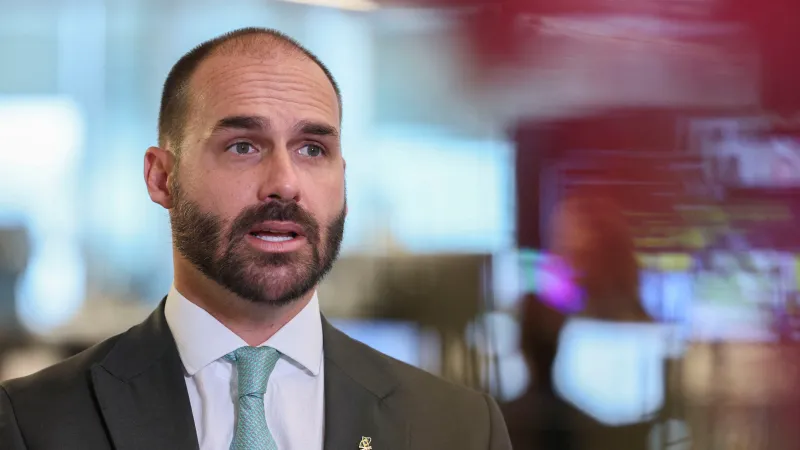 Brazilský zákonodárce Eduardo Bolsonaro