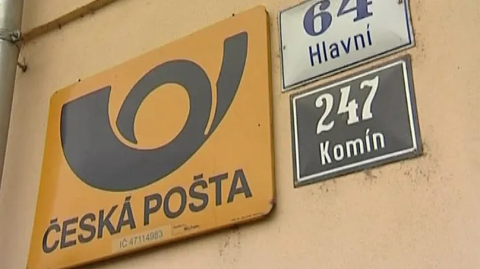 Pošta v Brně - Komíně
