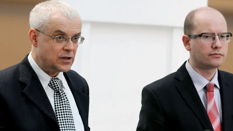Vladimír Špidla a Bohuslav Sobotka