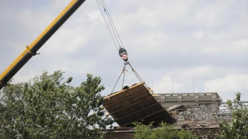 Demolice haly na Štvanici