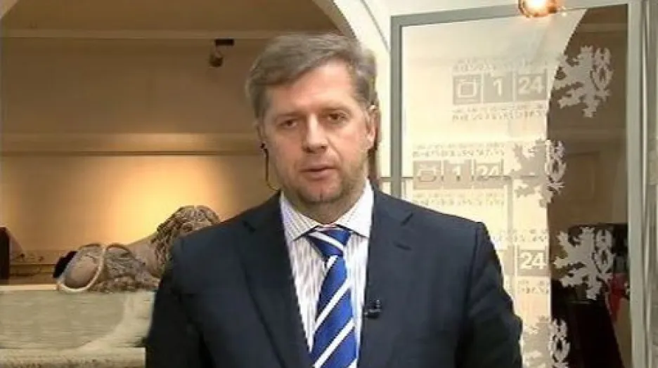 Petr Bendl ve Studiu ČT24
