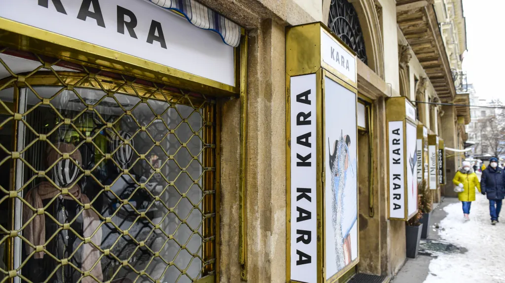 Uzavřený obchod Kary Trutnov v Praze