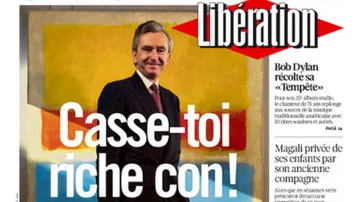 Bernard Arnault na titulce Libération