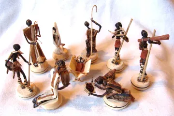 Výstava betlémů v Oblastním muzeu v Lounech