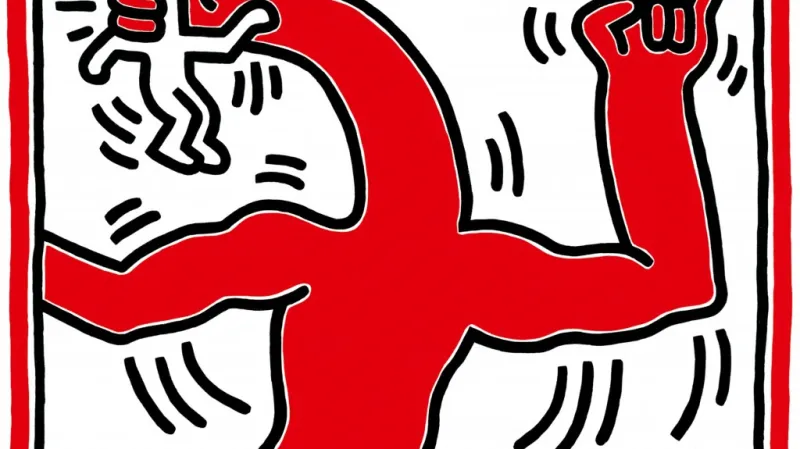 Z výstavy Keith Haring / Proti srsti