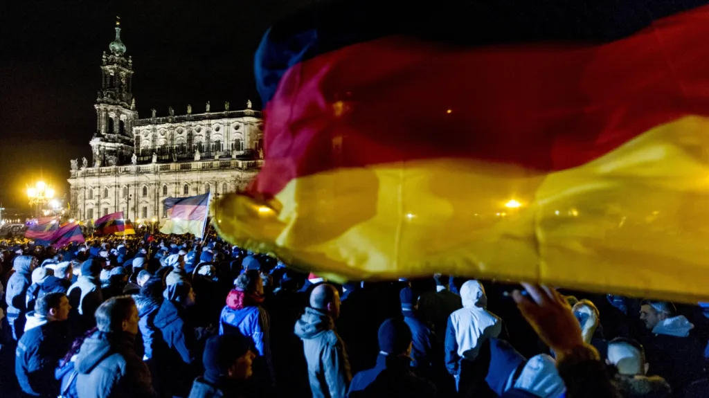 Drážďanská manifestace kritiků islámu