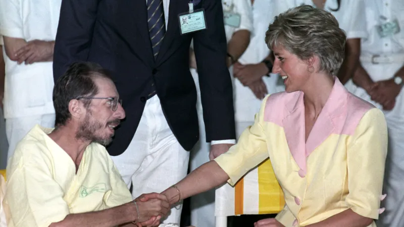 Setkání s mužem trpícím AIDS (Rio de Janeiro, duben 1991)