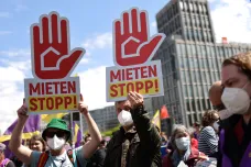  „Bydlení je sociální právo“, zní od Berlíňanů. Protestují proti vysokým nájmům