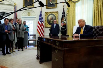 Konflikt na Ukrajině by mohl skončit třetí světovou válkou, domnívá se Trump