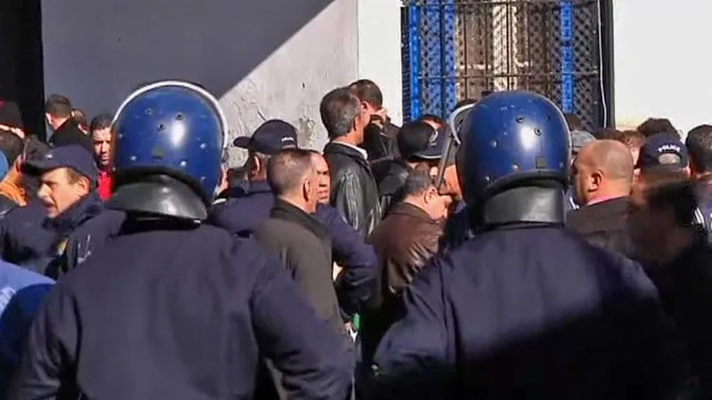 Demonstrace v Alžírsku