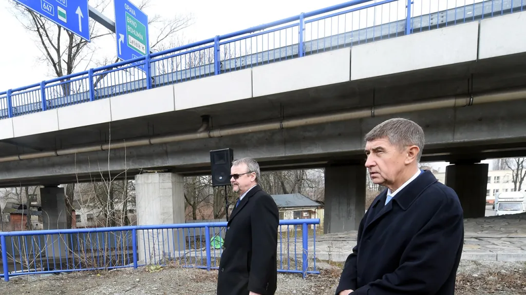 Ministr dopravy Dan Ťok a ministr financí Andrej Babiš