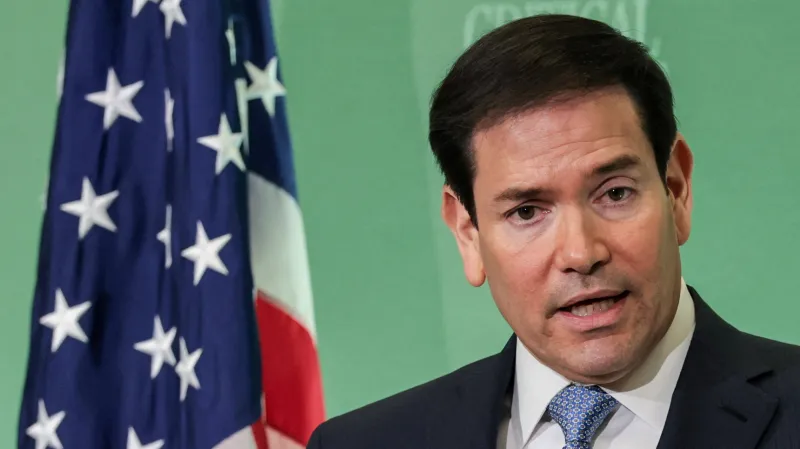 Šéf diplomacie USA Marco Rubio