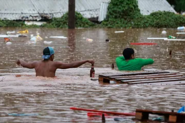 Záplavy na jihu Brazílie mají skoro čtyřicet obětí