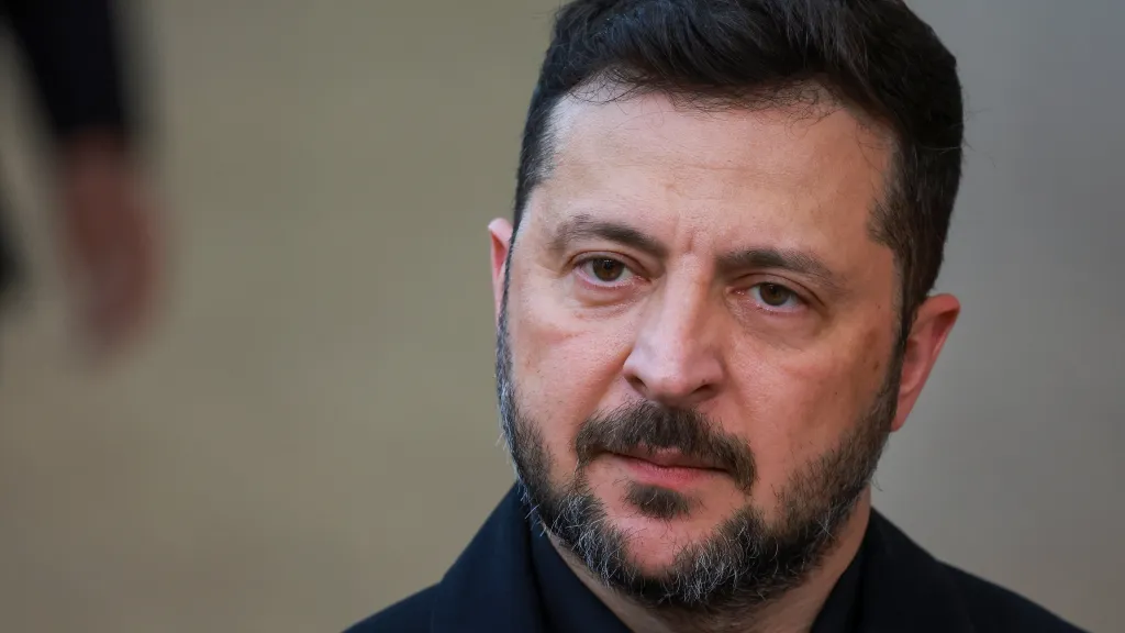 Ukrajinský prezident Volodymyr Zelenskyj