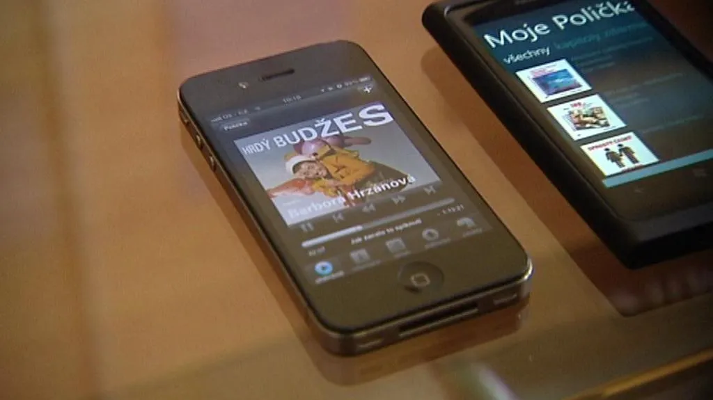 Audiokniha v chytrém telefonu