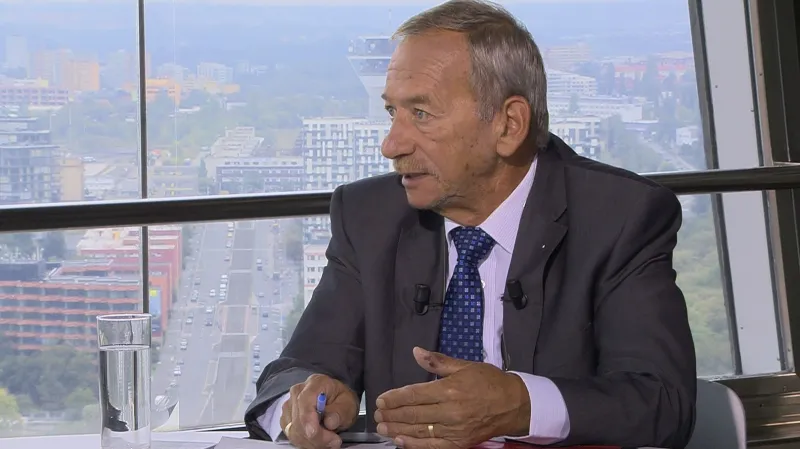 Jaroslav Kubera hostem Otázek Václava Moravce